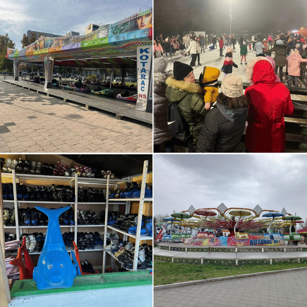 Slika o nama klizališta i luna park