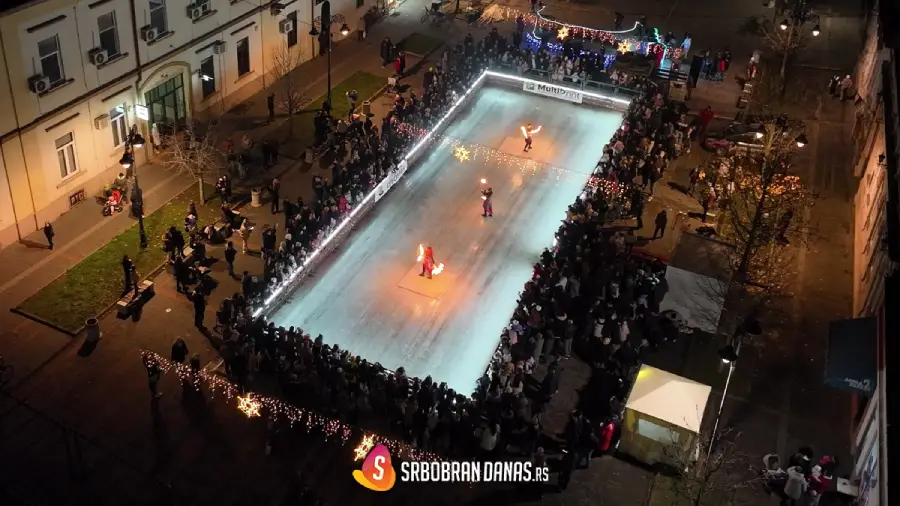 Otvaranje klizališta u Srbobranu 2025. godine